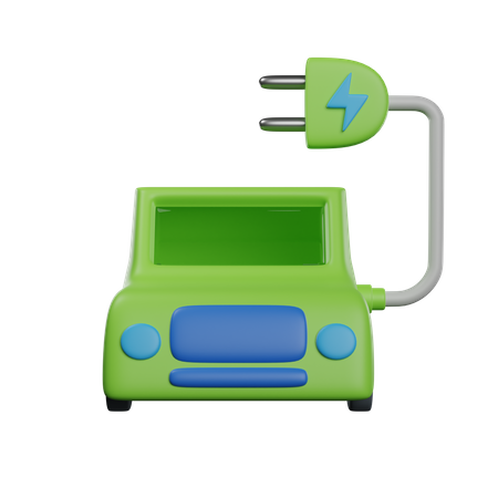 Elektroauto  3D Icon