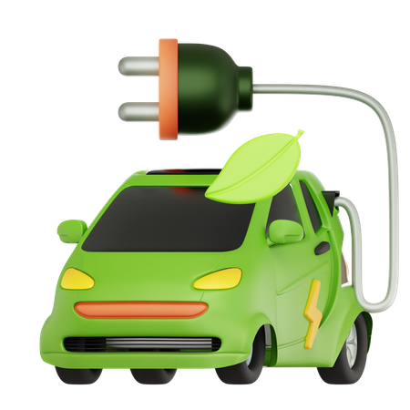 Elektroauto  3D Icon