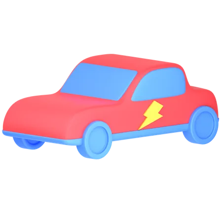 Elektroauto  3D Icon