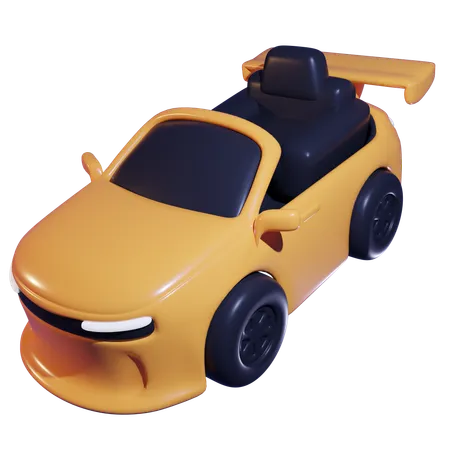 Elektroauto für kinder  3D Icon