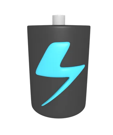 Elektrische Batterie  3D Icon