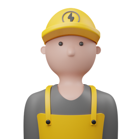 Elektrofachkraft  3D Icon