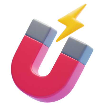 Elektromagnetismus  3D Icon
