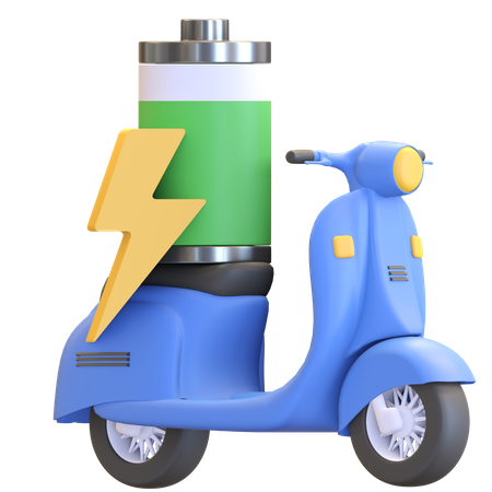 Elektroroller  3D Icon
