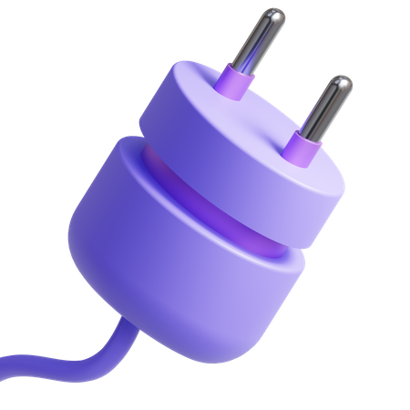 Stecker  3D Icon