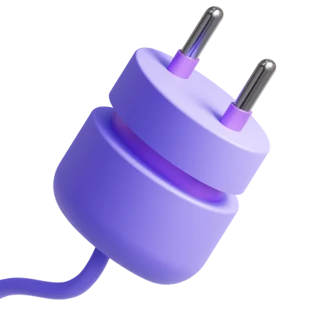 Stecker  3D Icon