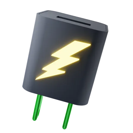 Stecker  3D Icon