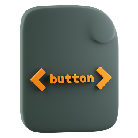 Élément de bouton HTML  3D Icon