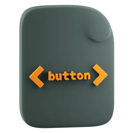 Élément de bouton HTML  3D Icon