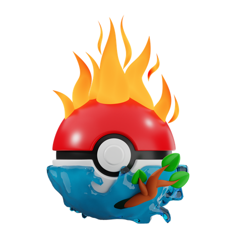 Elementarkapsel  3D Icon