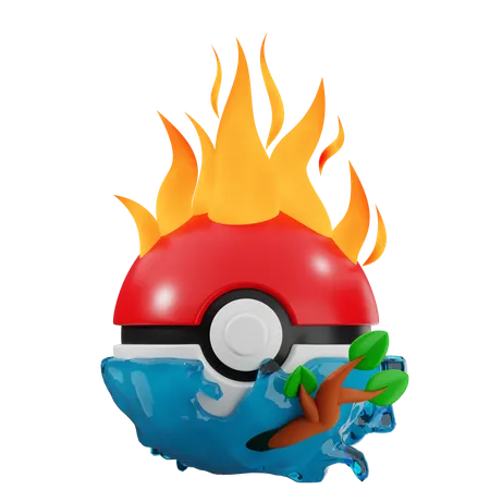 Elementarkapsel  3D Icon