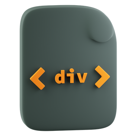 Elemento div HTML  3D Icon