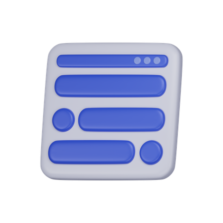 Elementos  3D Icon