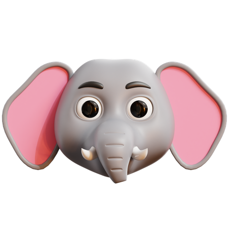 Éléphant  3D Icon