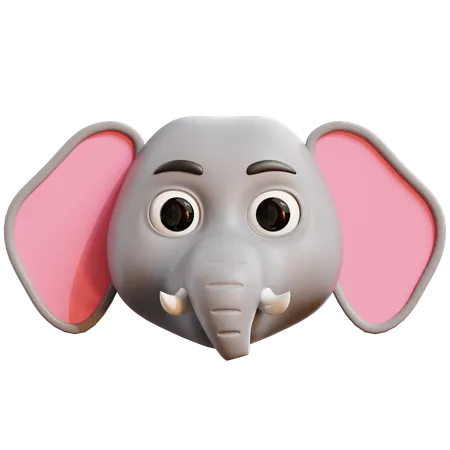 Éléphant  3D Icon