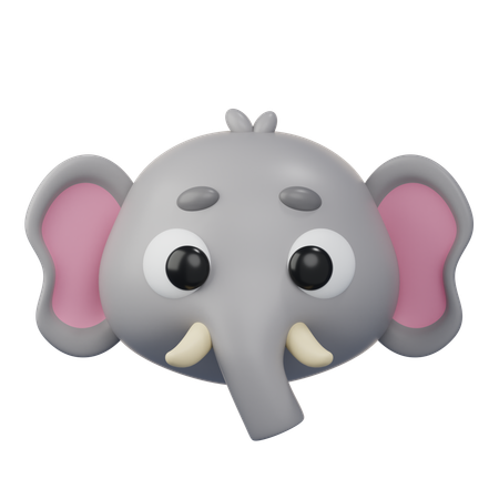 Éléphant  3D Icon