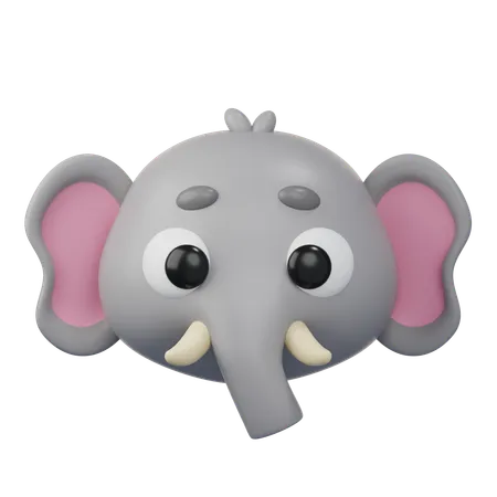 Éléphant  3D Icon