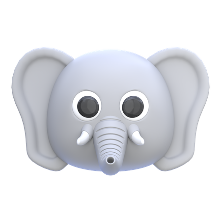 Éléphant  3D Icon