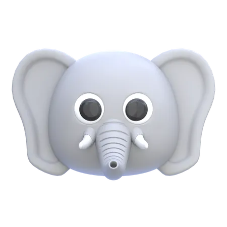 Éléphant  3D Icon