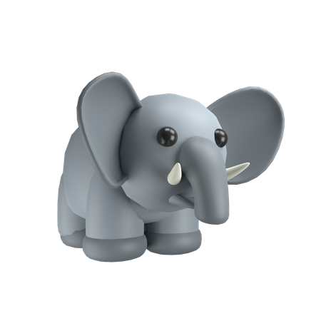 Elephant  3D Emoji