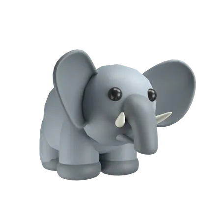 Elephant  3D Emoji