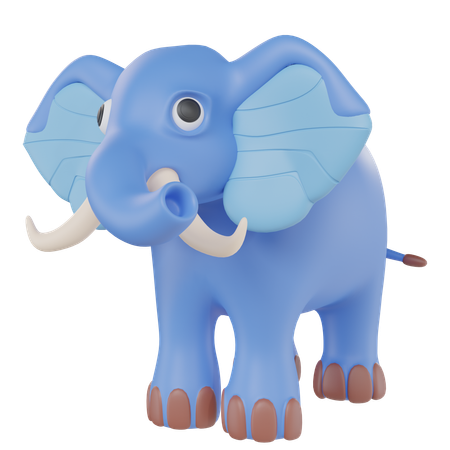 Elephant  3D Icon