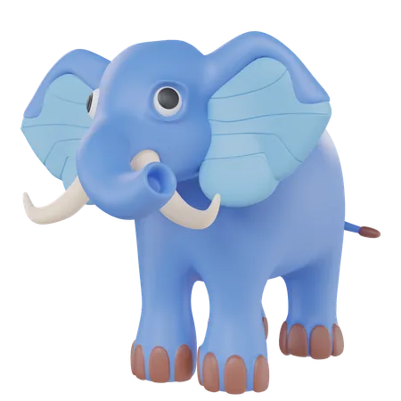 Elephant  3D Icon