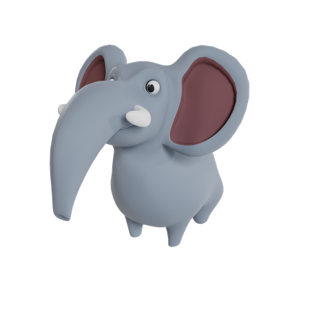 Elephant  3D Icon