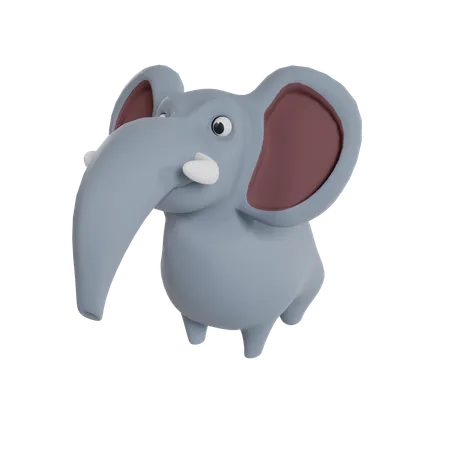 Elephant  3D Icon