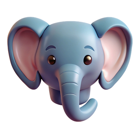 Elephant  3D Icon