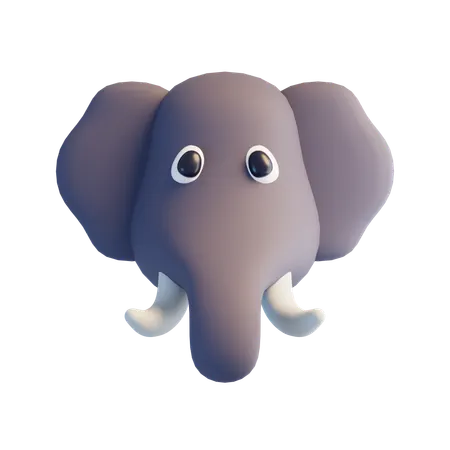Elephant  3D Icon