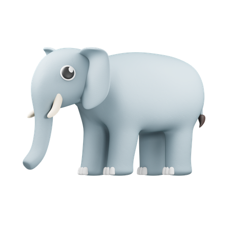 Elephant  3D Icon