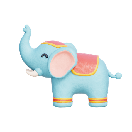 Elephant  3D Icon