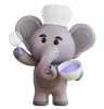 Elephant Make Cake