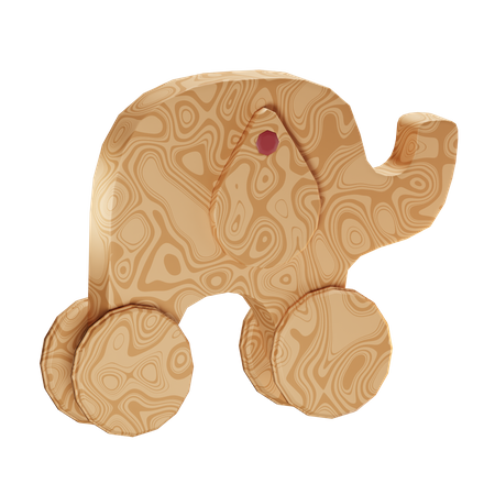 Elephant Toy  3D Icon