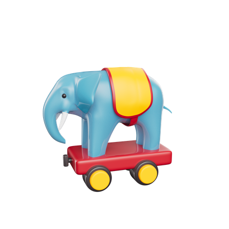 Elephant Toy  3D Icon