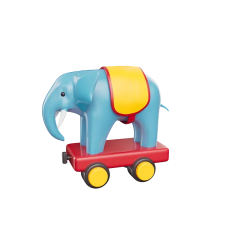 Elephant Toy  3D Icon