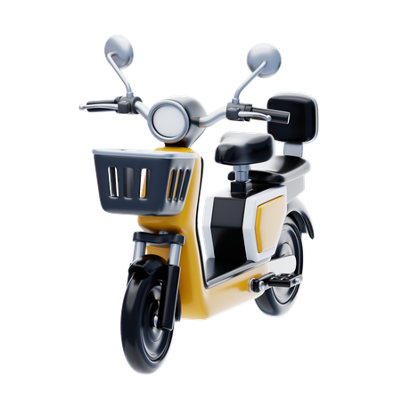 Eletric Bike  3D Icon