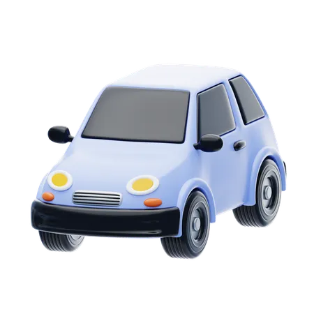 Eletric Car  3D Icon