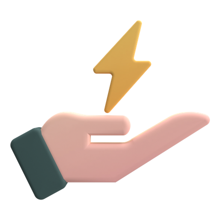 Eletricidade  3D Icon