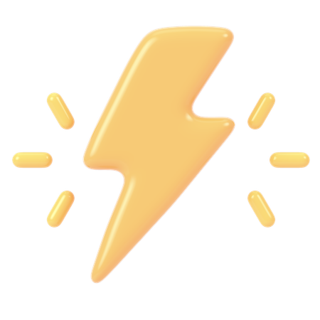 Eletricidade  3D Icon