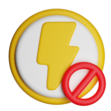 Eletricidade  3D Icon