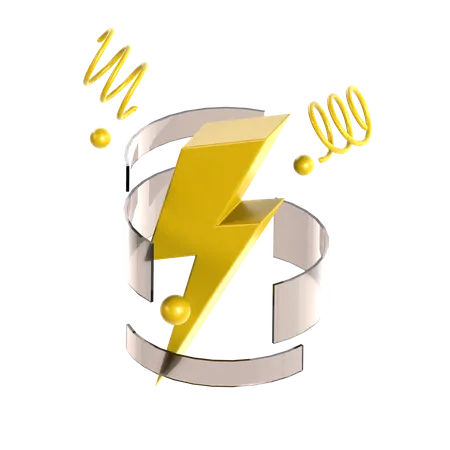 Eletricidade  3D Icon