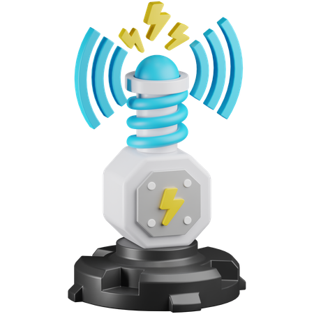 Elétrico sem fio  3D Icon