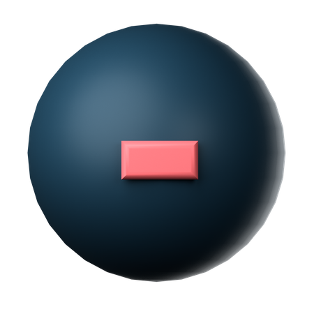 Elétron 3D Icon