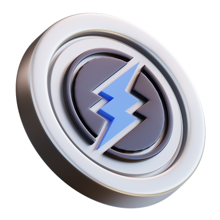 Elétron  3D Icon