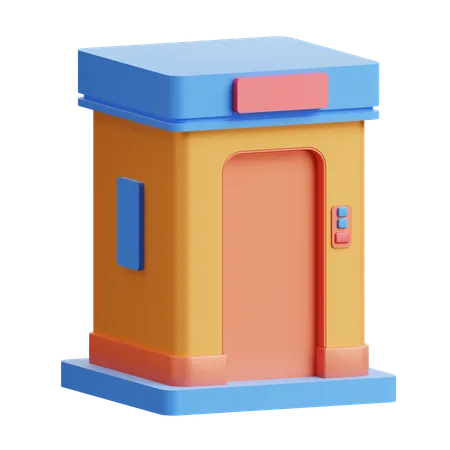 Elevador  3D Icon