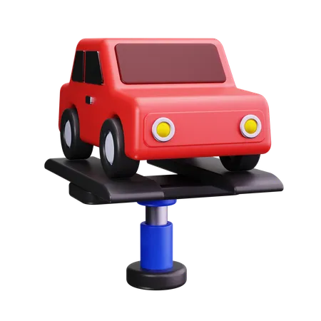 Elevador de carro  3D Icon