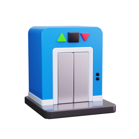 エレベーター  3D Icon