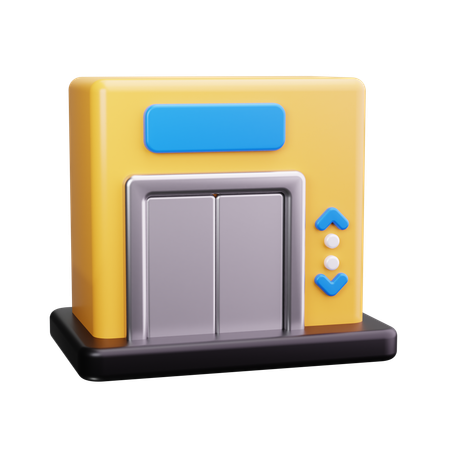 Elevator  3D Icon